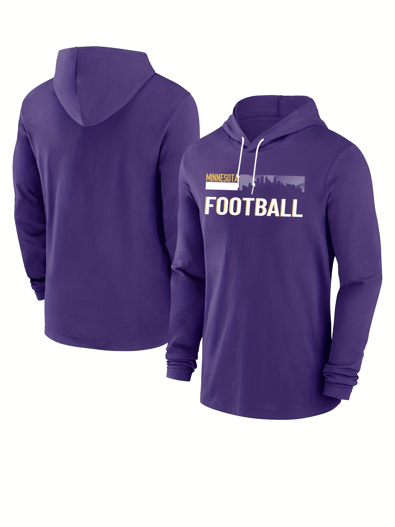 Men Minnesota Vikings 2025 NFL hoodie